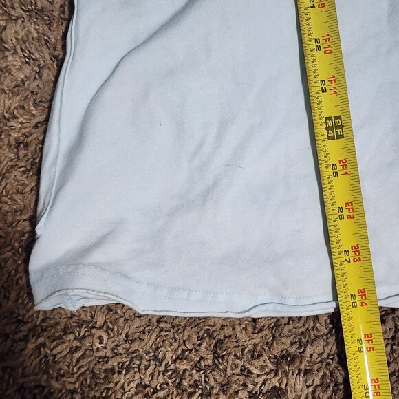 Free People Movement Hot Shot Tee Romper Light Blue Size XS Oversized Comfy - Picture 8 of 9